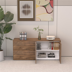 Armoire à dossiers en bois durable, tiroirs, design compact, bureau, maison, école, rangement efficace - Product Image 4