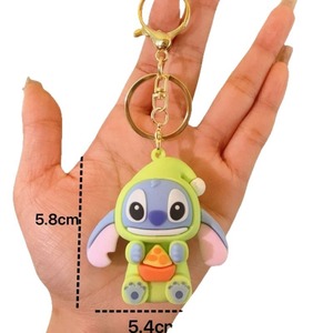 Porte-clés en peluche Stitch 0-10cm, jouet en plastique unisexe pour enfants, breloque pour sac cadeau - Product Image 5