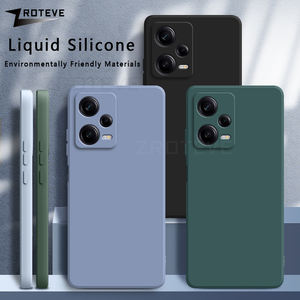 Pour Xiaomi <span class=keywords><strong>Poco</strong></span> X5 <span class=keywords><strong>Coque</strong></span> Carré Silicone Liquide Souple Antichoc Couverture Arrière Xiomi Mi <span class=keywords><strong>X3</strong></span> NFC X4 GT X5 Pro <span class=keywords><strong>Coque</strong></span> de Téléphone En Gros - Product Image 3