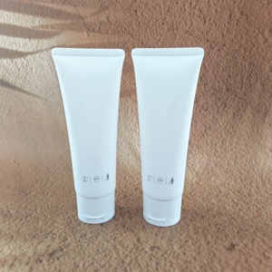 Luxury White <b>Plastic</b> Cosmetic Containers and Packaging Face Cream Skincare <b>Tube</b> for Skin Care Cleaning Use - Product Image 2