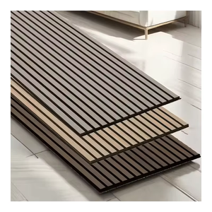 Panneau mural acoustique OEM en bois lamellé, placage bois, MDF, panneau PET pour écoles, bibliothèques, centres de formation et espaces d'apprentissage - Product Image 4
