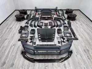 <span class=keywords><strong>Prix</strong></span> d'usine – Kit carrosserie en fibre de carbone sèche style Rocket 900 pour <span class=keywords><strong>Mercedes</strong></span>-Benz W464 G63 G500 : pare-chocs avant et arrière, capot, spoiler, jantes - Product Image 6