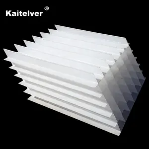 Lamella משושה חלת דבש אריזה PP PVC FRP נוטה צינור מתנחל מסנן מדיה אריזה