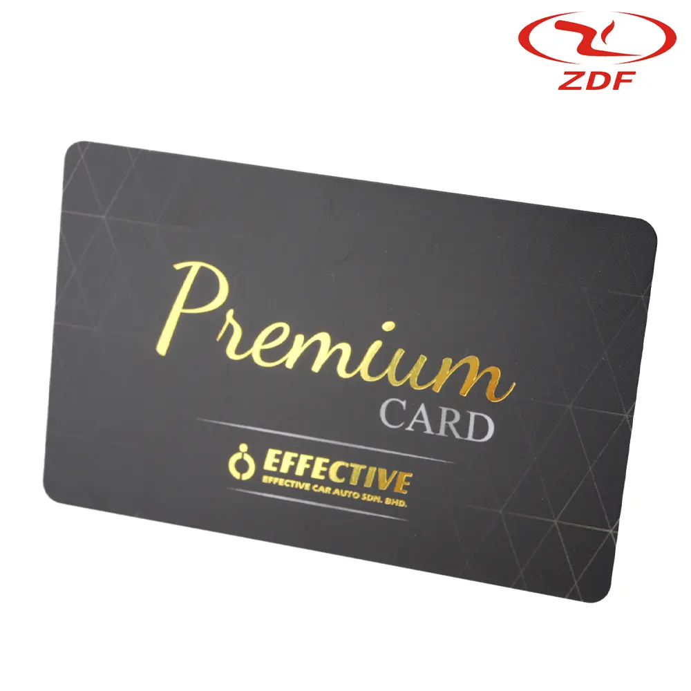 CMYK Offset dicetak kartu PVC Premium VIP ID anggota dengan antarmuka RFID 13.56MHz frekuensi pencetakan sutra untuk kontrol akses