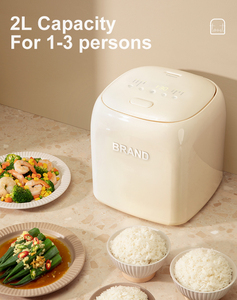 Electrodomésticos pequeños digitales 2l ollas arroceras antiadherentes hogar portátil japonés olla arrocera digital - Product Image 5