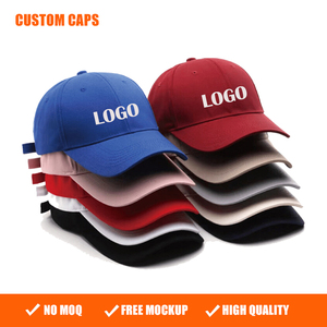 Bán Buôn Đồng Bằng Bông 6 Bảng Điều Chỉnh <span class=keywords><strong>Cap</strong></span> Thời Trang Cá Tính Hat Tùy Chỉnh Thêu Logo Thể Thao Mũ Bóng Chày - Product Image 1