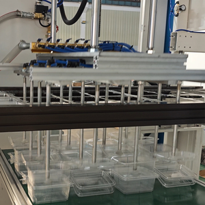 Molde Industrial de Aluminio de Alta Producción con 12 Cavidades, Sistema de Canales Calientes/Fríos, Superficie Pulida para Producción en Masa de Contenedores Cuadrados para Alimentos - Product Image 6