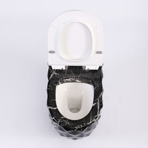 WC mural suspendu au mur, design en <span class=keywords><strong>marbre</strong></span>, couleur luxueuse, salle <span class=keywords><strong>de</strong></span> bain, WC mural suspendu - Product Image 6