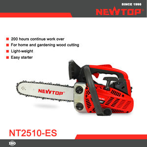 Tronçonneuse à essence de haute qualité 25,4 cm³ 1,0 kW, légère, démarrage facile, guide-chaîne 10-14 pouces avec chaîne Oregon pour l'élagage des arbres de jardin et la coupe de bois de chauffage - Product Image 4