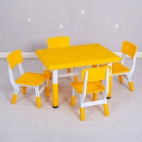 Jouet d'apprentissage du dessin Tables d'étude de lecture à domicile pour enfants Table en plastique antidérapante réglable en hauteur pour garçons et filles