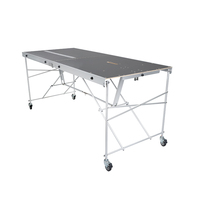 Máquina de pegamento de mesa plegable de fabricación MINOVA para máquina de pegado de papel tapiz profesional de papel