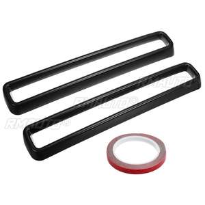 2 pièces de garnitures décoratives pour calandre avant de voiture, compatibles avec Dodge Challenger 2015 2016 2017 2018 2019 2020 - Product Image 2