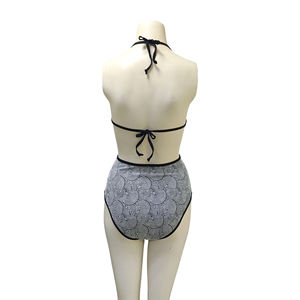 Nuovo Design costumi da bagno donna trasparente stampato Spandex Sexy Nude modelli <span class=keywords><strong>Bikini</strong></span> - Product Image 4