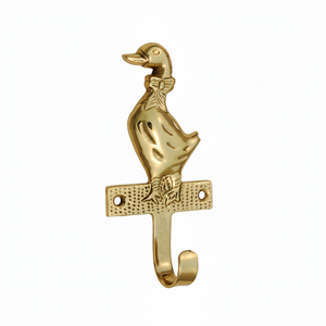 Ganchos Organizadores de Pared de Hierro Sólido de Diseño, Color Negro, Ganchos de Hierro Resistentes para Colgar Ropa, Abrigos y Sombreros en el Hogar, Precio Bajo - Product Image 1