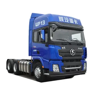 China Shacman 6*2 de emisión Euro V estándar de 25 toneladas camión Tractor 500hp Diesel tipo de combustible camión del remolque del Tractor precio de venta