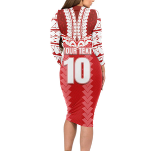 <span class=keywords><strong>Robe</strong></span> longue à imprimé intégral de Tahiti, manches longues, élégante, <span class=keywords><strong>pour</strong></span> <span class=keywords><strong>femme</strong></span> - Product Image 6