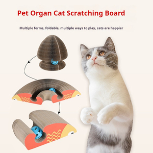 Rascador para Gatos al por Mayor, Juguete Interactivo y de Movimiento para Mascotas, Nido Plegable de Alta Calidad y Rascador para Gatos - Product Image 2