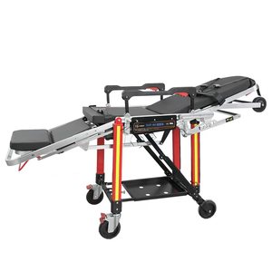 Alta capacità 220kg leggero pieghevole sedia barella carrello per ospedale emergenza forniture mediche di formazione - Product Image 2