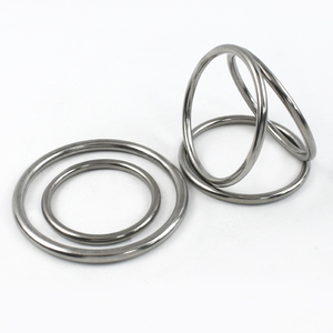 MeeTee XP109 15-100mm joints toriques en <span class=keywords><strong>acier</strong></span> inoxydable sans couture pour sac à main boucles de fermoir accessoires de quincaillerie boucle de joint torique en laiton massif - Product Image 4