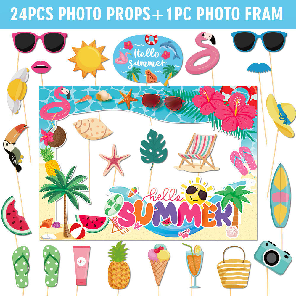 1 cadre photo + 24 accessoires photo.