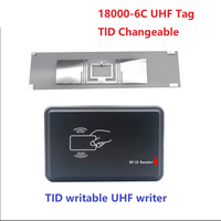 Tarjeta RFID UHF ISO18000, Lector/Grabador USB ISO 18000-6C, Copiador/Clonador de Plástico, Etiqueta EPC GEN2 TID Grabable, Frecuencia 860-960MHz