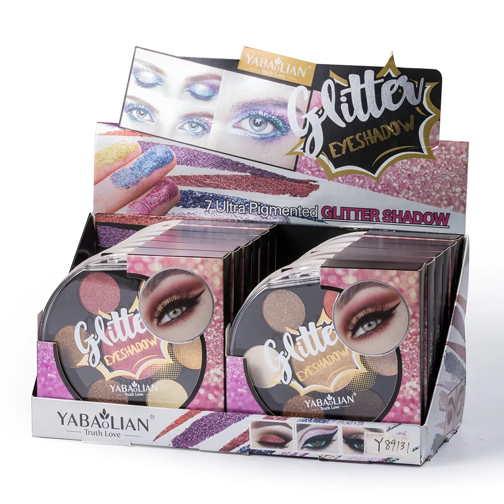 Confezione make-up personalizzata ombretto di alta qualità Tavolozza a 7 colori make-up nuovo 2022 impermeabile eye art personal brand