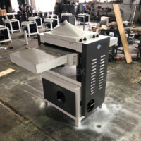 Machine à raboter automatique double face Vortek MB206E, certifiée CE, pour le travail du bois, largeur maximale 600 mm, vitesse 7-9 m/min, moteur.