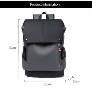 Custom Hot Sale 15.6 Inch <b>Men's</b> <b>Laptop</b> Backpack Fashion Large Capacity Waterproof Outdoor Travel Mochila <b>Bags</b> for <b>Men</b> Backpack - Product Image 2