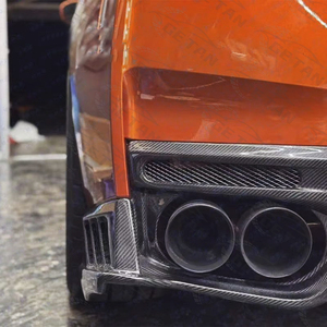 Diffusore Posteriore in Fibra di Carbonio Stile TS di Alta Qualità, Nuovo, per <span class=keywords><strong>Nissan</strong></span> <span class=keywords><strong>GTR</strong></span> R35 - Product Image 5