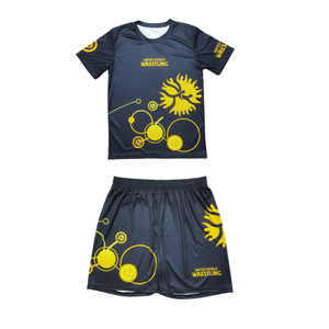 Người đàn ông của 100% polyester căng cắt mẫu T-shirt với logo phía trước và tùy chỉnh thăng hoa in ấn chất lượng cao - Product Image 1