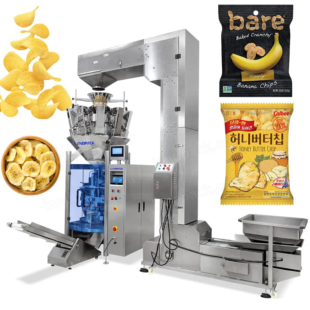 自動スナックポーチ穀物ピーナッツポップコーンナッツスパイスシュガーライスサシェティーフード多機能包装機