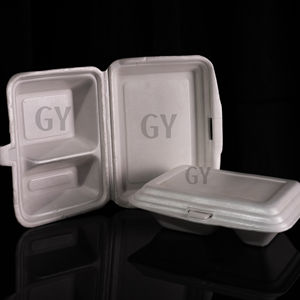 Food <b>Box</b> Three-compartment <b>Box</b> Rectangular <b>Box</b> Breakfast <b>Box</b> Fast Food <b>Box</b> Disposable Foam Food Container Lunch <b>Box</b> - Product Image 1