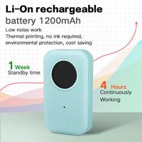 Machine à étiquettes Phomemo D30 avec ruban, mini imprimante d'étiquettes portable, rechargeable, avec icônes et polices variées, imprimante thermique d'étiquettes
