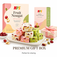 Nougat doux OEM d'usine, prix compétitif, vente en gros, nouveau produit, nougat au lait blanc à la noix de coco