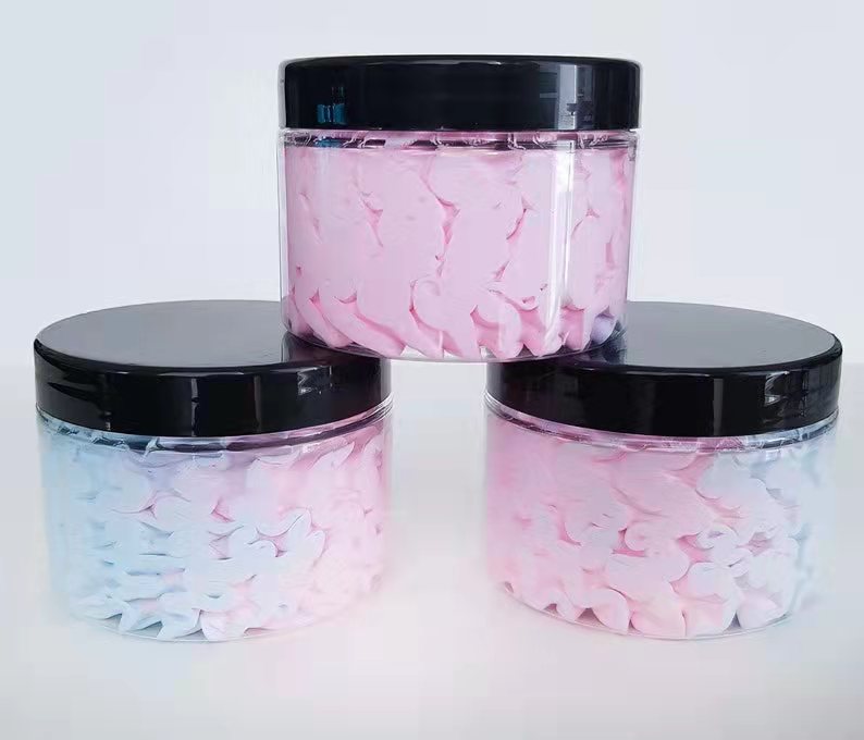 Whipped Moisturising Soap Tower Soap Fluff, 5 Soap Pots  Vegan Friendly Beauty Gift Softer Skin Shower Whip with private label