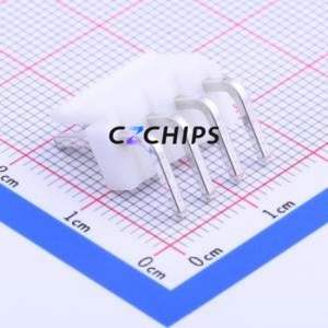 B4PS-VH(LF)(SN) Wire-to-Board Pin Header Bent Lead Through Hole,P=3.96mm Connector 1x4P 3.96mm Right Angle Insert VH - Product Image 2