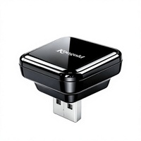 Adaptateur portable USB CarPlay et Android Auto Koogold EC-S01 avec affichage sur le même écran, garantie 1 an pour système d'infodivertissement automobile