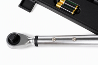 Clé dynamométrique numérique professionnelle 1/4" 3/8" 1/2" haute précision, réglable, avec écran LCD et système d'alerte