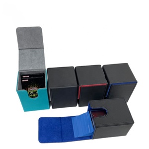 Rabat de vente chaude personnalisé 100 + cartes à manches boîte de rangement de pont de qualité supérieure boîte de pont TCG étui de pont - Product Image 2