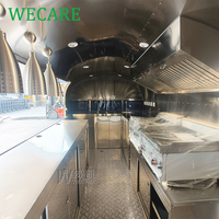 Wecare Foodtruck Cuisine mobile Rue Food Truck Remorques entièrement équipées