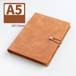 Vente en gros Offre Spéciale classeur A5 en cuir à 6 anneaux avec enveloppe de monnaie classeur budgétaire - Product Image 2