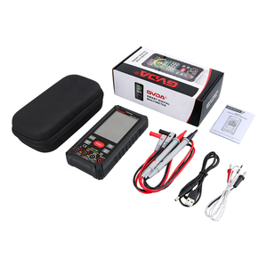 GVDA Multimètre numérique rechargeable et analyseur TRMS 10000 comptes Voltmètre DC AC Ohmmètre Volt Ohm Amp Tester - Product Image 6