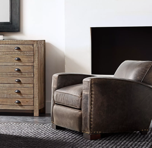 Chaise en cuir <span class=keywords><strong>de</strong></span> luxe <span class=keywords><strong>de</strong></span> style américain Rhoohill Italie meubles <span class=keywords><strong>de</strong></span> salon canapé simple fauteuil <span class=keywords><strong>de</strong></span> salon <span class=keywords><strong>de</strong></span> campagne française - Product Image 6