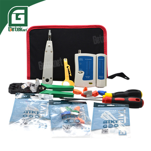 Geteknet mô hình 85021 Mạng Cáp lỗi định vị RJ45 kết nối loại bỏ cách điện thiết bị đầu cuối 90 độ <span class=keywords><strong>Keystone</strong></span> Jack Uốn Tóc bồng công cụ - Product Image 5