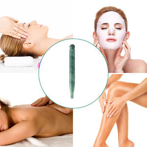 Herramienta de belleza de uso doméstico, masajeador de Aventurina Natural, cabezal Facial, piedra de Jade, pluma de acupuntura - Product Image 6