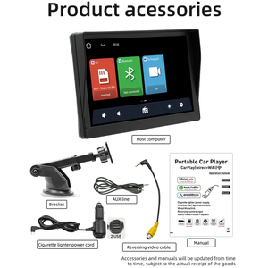 Автомобильный универсальный автомобильный монитор для Apple/Android - Product Image 4