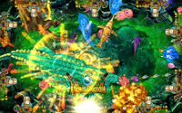 OCEAN KING 3 Boîtier décodeur pour machine de jeu de pêche, Taux de gain réglable, 3-10 joueurs, 110V-220V, Table de pêche Monster Awaken CD-006-103