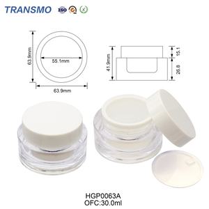 Envase Vacío para Crema de Manos, Tarro para Exfoliante Labial con Tapa, Contenedor Blanco para Cuidado de la Piel, Tarro para Crema de 30 ml - Product Image 2