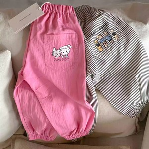 Pantalones Deportivos para Niños con Estampado de Anime Osamu, Pantalones Casuales para Niñas con Bolsillos de Parche Multicolor, Ropa de Estar por Casa para Niños - Product Image 3