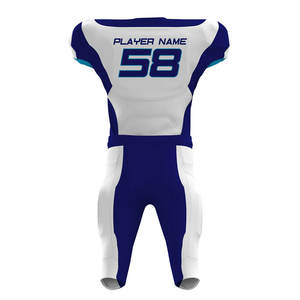 Uniforme de Fútbol Americano Personalizado, Suministro Directo de Fábrica, Jersey Deportivo Ajustable para Hombres Adultos, Uniformes de Fútbol Impresos - Product Image 2